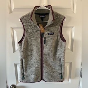Patagonia Gray Fleece Vest - Retro Pile Vest